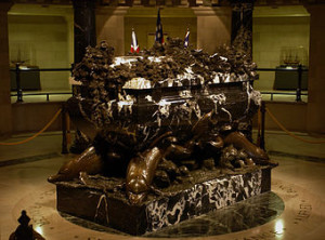 John Paul Jones sarcophagus, in the crypt of the US Naval Academy Chapel.