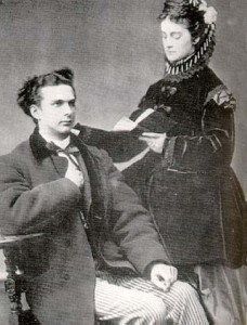 Ludwig and his fiancee, Sophie of Bavaria