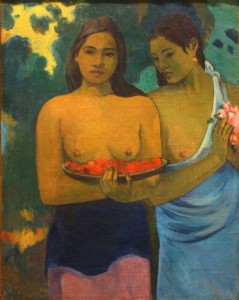 Gauguin's "Two Women"