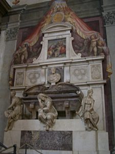 Michelangelo's Tomb, Santa Croce, Florence